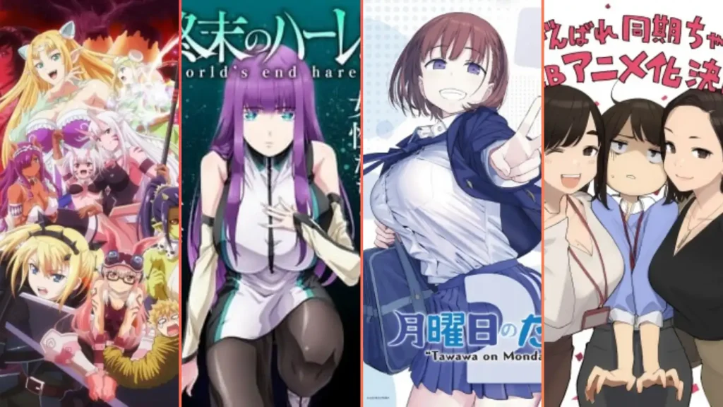 Top 4 Harem Anime of 2023 That Will Make You Blush!