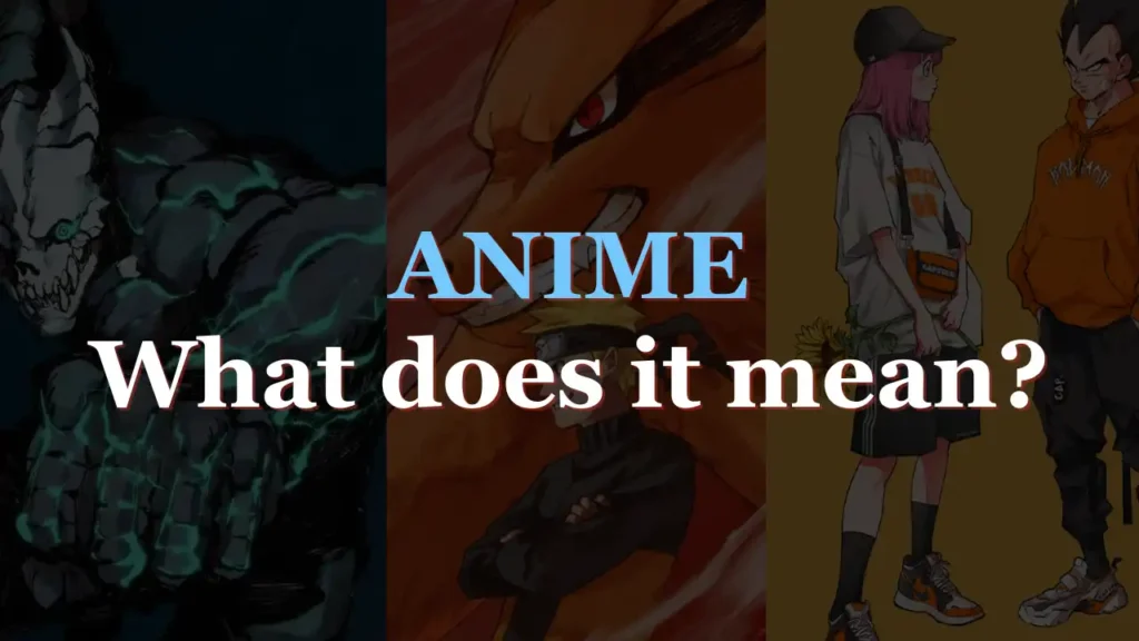 Anime - What Does It Mean